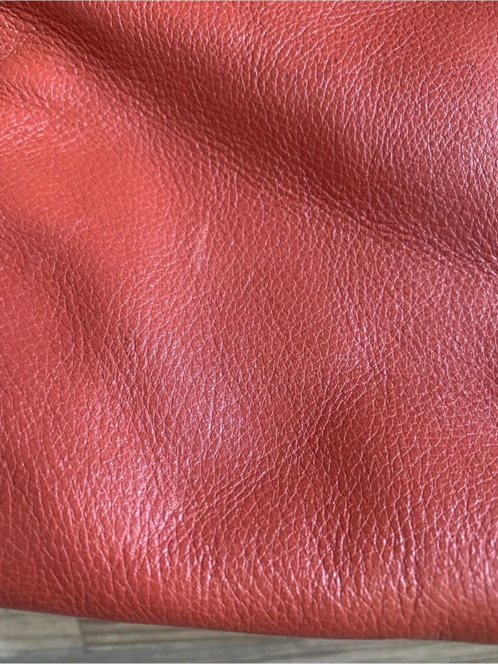Coach 18641 Madison Leather Lindsey Satchel Shoulder Bag Burnt Orange